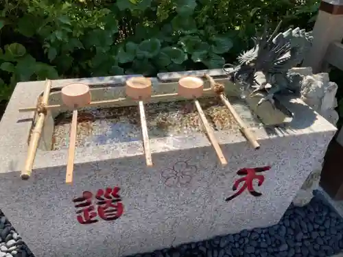 大和天満宮の手水舎