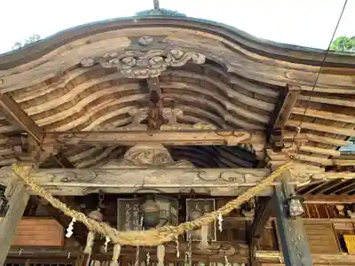 仁井田神社の本殿・本堂