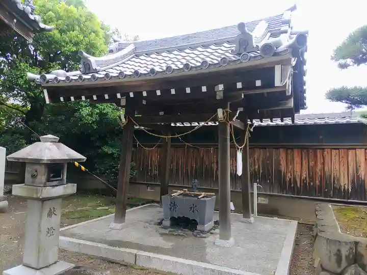 石作神社の手水舎