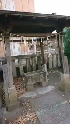 日枝神社の手水舎