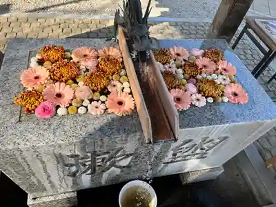 川越八幡宮の手水舎