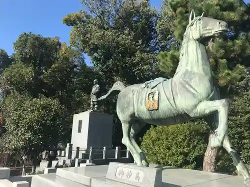 和泉國一之宮　大鳥大社の狛犬