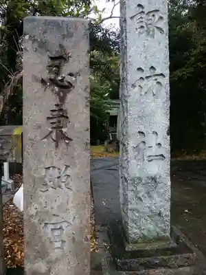 忍　諏訪神社・東照宮　(埼玉県)