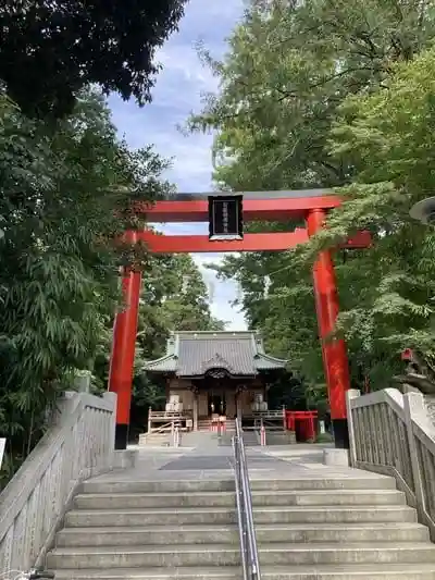 白笹稲荷神社の鳥居