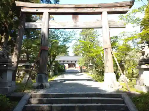 伊太祁曽神社の鳥居