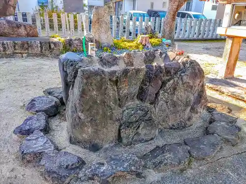 白山社の手水舎