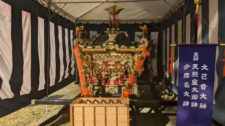 上川神社頓宮のお祭り