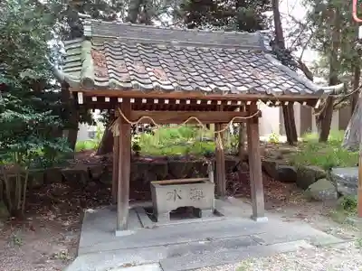 八幡社の手水舎