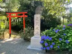 鷲宮神社の庭園