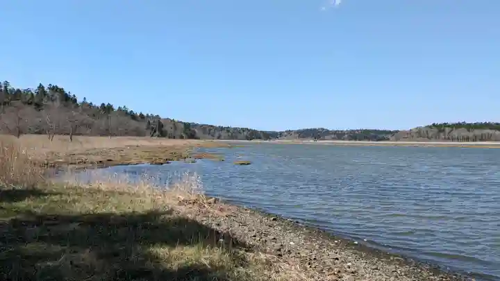 藻散布神社の周辺