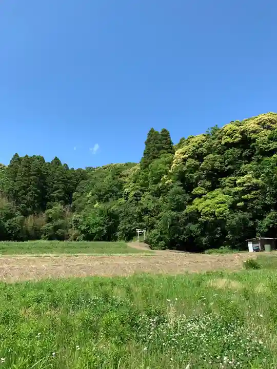 熊野神社の鳥居