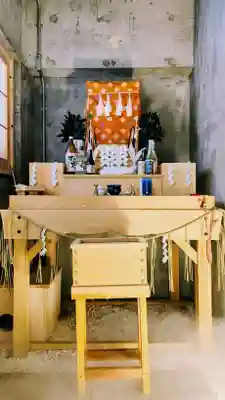 潮見　龍宮社の本殿・本堂