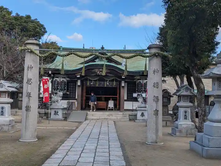 長柄八幡宮(大阪府)