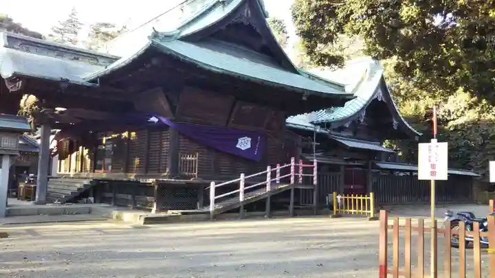 下総国三山 二宮神社の本殿・本堂