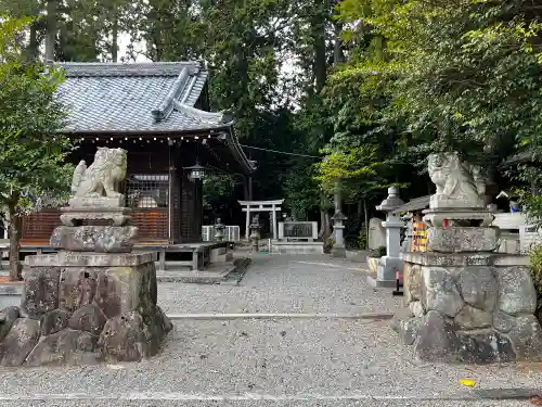 立志神社の狛犬