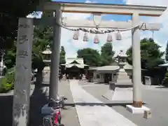 子安八幡神社(北糀谷)の鳥居