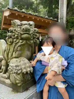 伊香保神社の狛犬