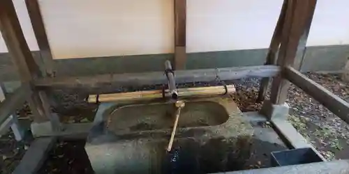 新熊野神社の手水舎