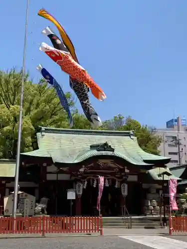 開口神社の本殿