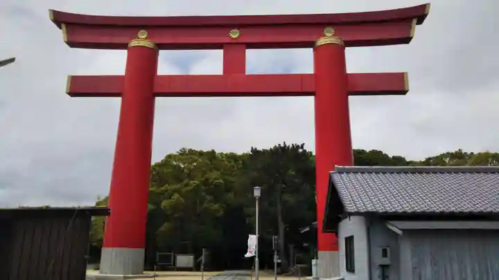 自凝島神社の鳥居