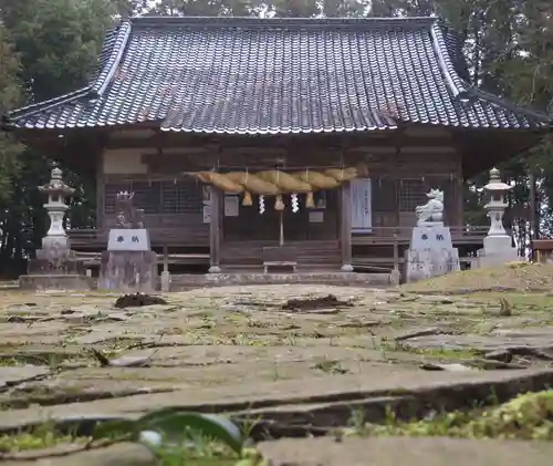 知波夜比古神社の本殿