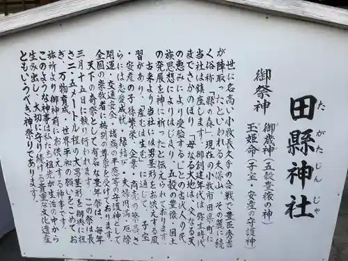 田縣神社の歴史