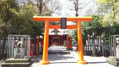 村富神社の鳥居