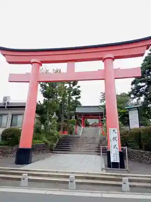 東伏見稲荷神社の鳥居