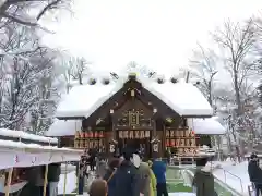 旭川神社の初詣