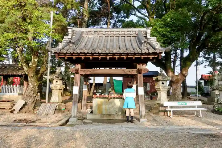 大樹寺(松安院大樹寺)の手水舎