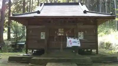 篠尾神社の本殿・本堂