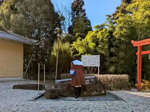 曽野稲荷神社の手水