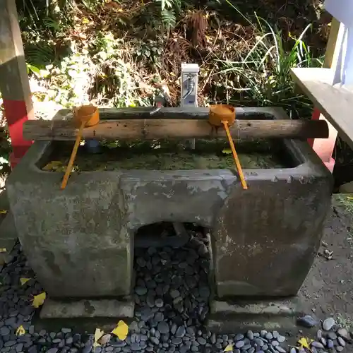 倉岡神社の手水