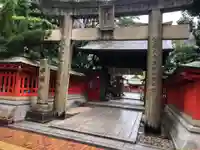 水鏡天満宮の鳥居