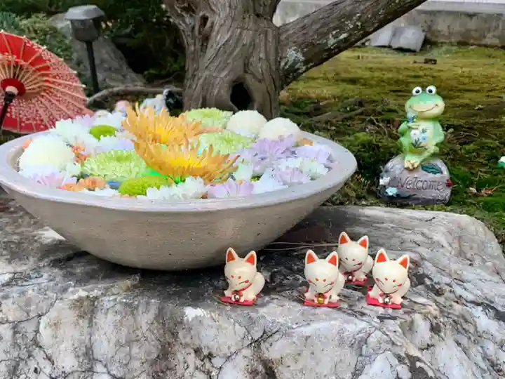 法輪寺の手水舎