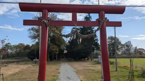 下士別神社の鳥居