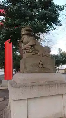 花園神社の狛犬
