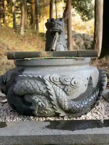 須山浅間神社の手水舎