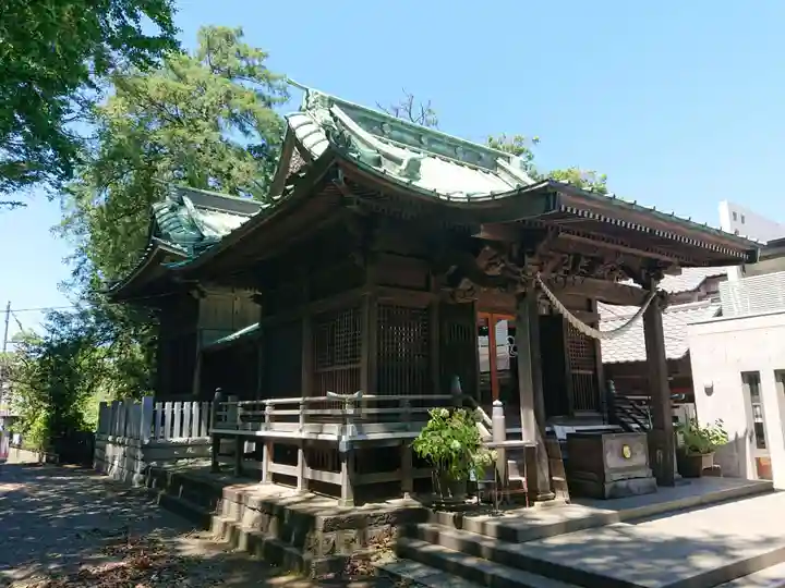 篠原八幡神社の本殿・本堂