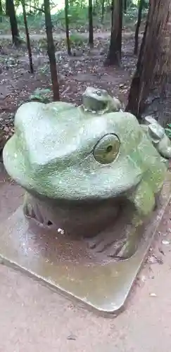 大宝八幡宮の狛犬