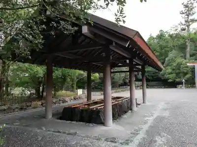 伊勢神宮外宮(豊受大神宮)の手水舎