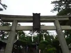 片瀬諏訪神社の鳥居