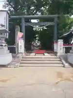 上野総社神社の鳥居