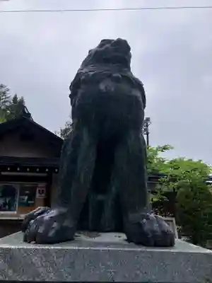 諏訪大社の狛犬