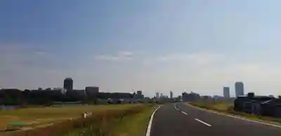 小岩田天祖神社の周辺