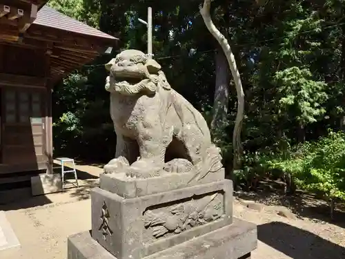 椿ノ海　水神社の狛犬