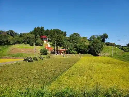 高屋敷稲荷神社の景色