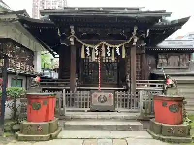 柳森神社の本殿・本堂