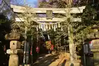 諏訪神社の鳥居