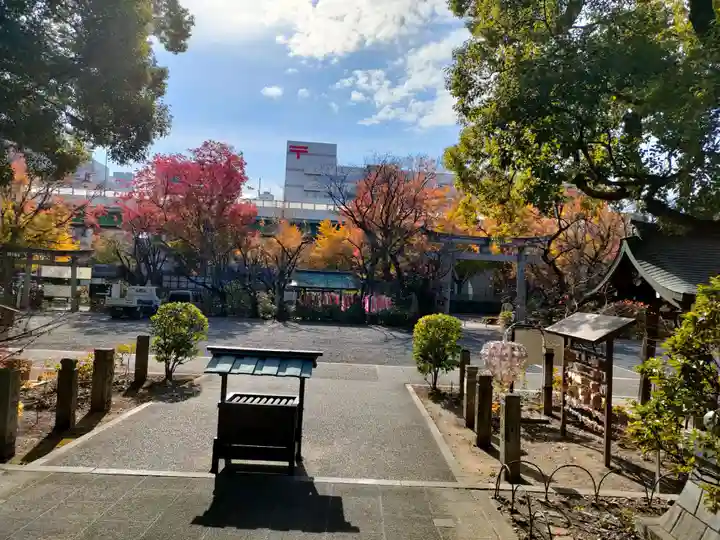 若宮八幡社の景色